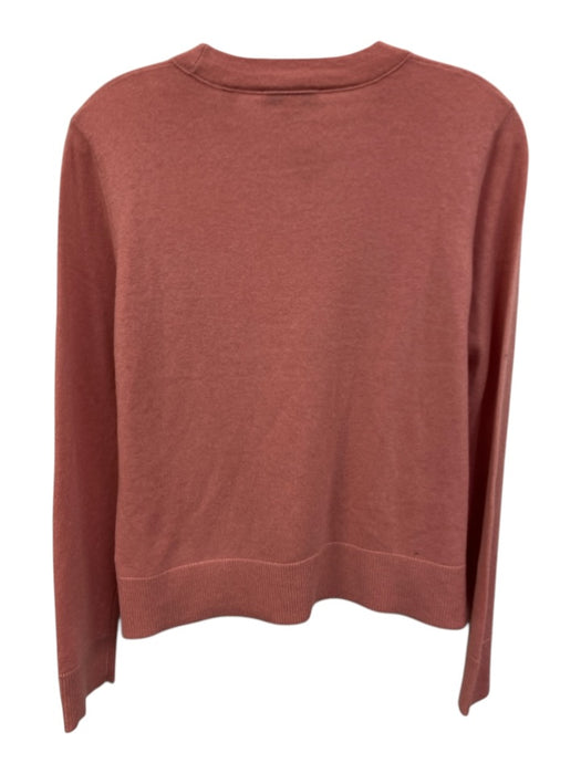 Vince Size L Light Pink Cashmere Crewneck Long Sleeve Sweater Light Pink / L