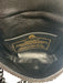 Kurt Geiger Black Polyurethane Crystal Accents Crystal Glass Bag Black