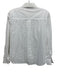 Boden Size 4 White Cotton Eyelet Button Down Long Sleeve Collar Top White / 4