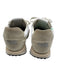 P448 Shoe Size 37 White & Beige Leather Upper Textured Suede Detail Sneakers White & Beige / 37