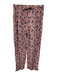 Roller Rabbit Size XS Pink, Green, Blue Cotton Drawstring Waist Floral Pant Set Pink, Green, Blue / XS