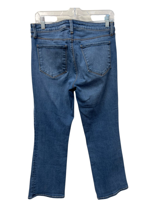 L'agence Size 28 Med Wash Cotton Blend 5 Pocket zip fly Boot Cut Jeans Med Wash / 28