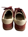 Vince Shoe Size 7 Brow, Cream & Silver Suede Round Toe Cream Trim Lace Up Shoes Brow, Cream & Silver / 7