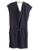 Patagonia Size Medium Black Cotton V Neck Cap Sleeve Back Cut Out Dress Black / Medium