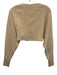 Jonathan Simkhai Standard Size XS Beige Modal Blend Ribbed Knit Sweater Set Beige / XS