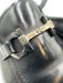 Ferragamo Shoe Size 9 AS IS Black Leather Solid Dress Loafer Men's Shoes Black / 9