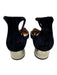 Ann Mashburn Shoe Size 41 Midnight blue Leather Upper Suede Wrap Tie Ankle Pumps Midnight blue / 41