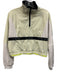 PE Nation Size S Grey & Green Polyester & Cotton Quarter Zip Athletic Sweater Grey & Green / S