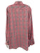 Etro Size 44 Red & Multi Cotton All Over Print Button Down Long Sleeve Shirt Red & Multi / 44