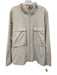 Lululemon Size Est L White Synthetic Solid Zip UP Windbreaker Men's Jacket White / Est L