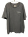 Essentials Size L Gray Cotton Solid T shirt Crew Men's Short Sleeve Gray / L
