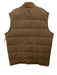 Johnnie O Size L Tan Cotton Blend Solid Vest Men's Jacket Tan / L