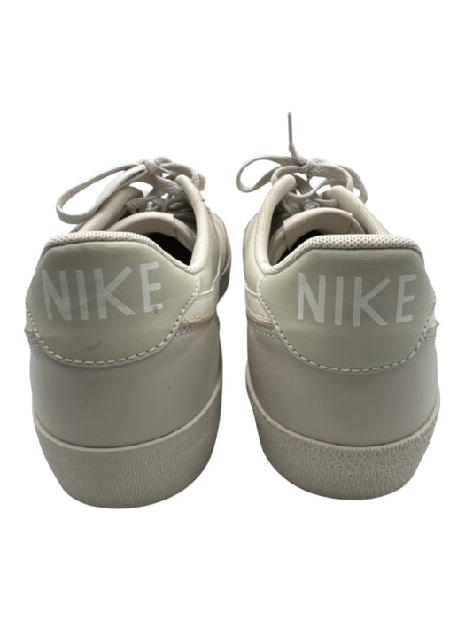 Nike Shoe Size 11.5 White Leather Solid Sneaker Men's Shoes White / 11.5
