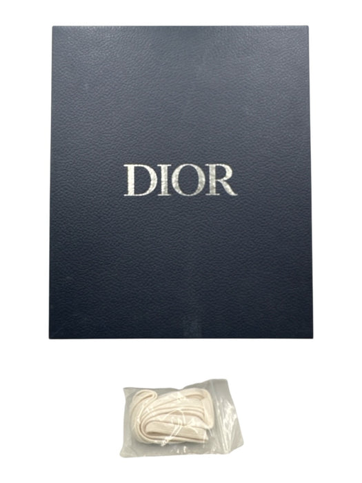 Dior Shoe Size 45 White & Gray Oblique High Top Men's Shoes White & Gray / 45
