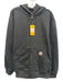 Carhartt NWT Size L Black Cotton Blend Solid Hoodie Zip Up Men's Jacket Black / L