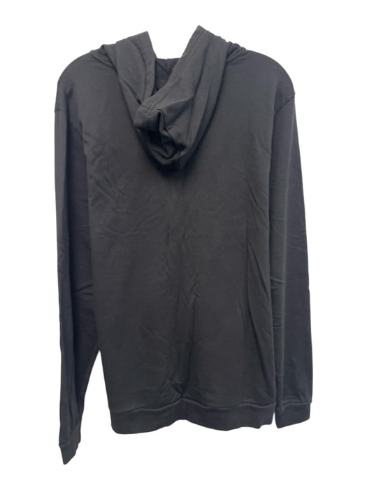 Marine Layer NWT Size L Black Cotton Blend Solid Zip UP Hoodie Men's Jacket Black / L