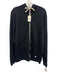 Marine Layer NWT Size L Black Cotton Blend Solid Zip UP Hoodie Men's Jacket Black / L