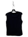 Frame Size M Black Cotton Crew Neck Sleeveless T Shirt Top Black / M