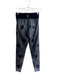 Ultra Cor Size M Black & Grey Polyester High Rise Elastic Waistband Leggings Black & Grey / M