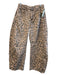 We The Free Size 27 Brown & Gray Cotton Mid Rise Zip Fly Leopard Print Jeans Brown & Gray / 27