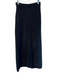 C.T.Plage Size XS Black Alpaca Elastic Waist Knit Fuzzy Maxi Skirt Black / XS