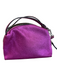 Gianni Chiarini Purple Leather Glitter Zip Close Cross Body Strap Bag Purple / Mini