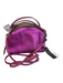 Gianni Chiarini Purple Leather Glitter Zip Close Cross Body Strap Bag Purple / Mini