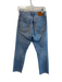 Levi Strauss & Co. Size 24 Medium Wash Cotton Button Fly Distressed Skinny Jeans Medium Wash / 24