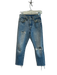 Levi Strauss & Co. Size 24 Medium Wash Cotton Button Fly Distressed Skinny Jeans Medium Wash / 24