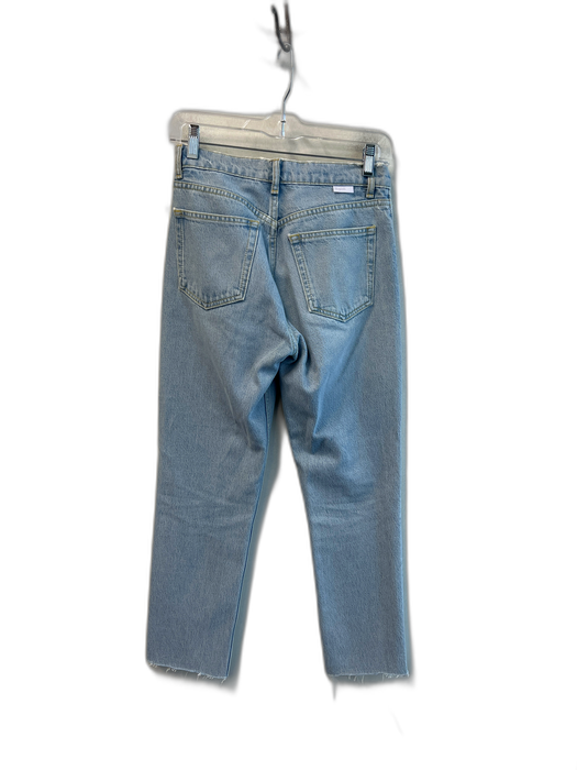 Boyish Size 24 Light Wash Cotton Blend Button Fly High Rise 5 Pocket Jeans Light Wash / 24