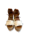 SeeByChloe Shoe Size 36 Brown Leather Espadrille Open Toe Ankle Strap Shoes Brown / 36