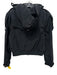Adidas X Stella McCartney Size S Black Nylon Zip & Button Pockets hood Jacket Black / S
