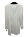 Alice + Olivia Size 2 Ivory & Black Polyester Double Breasted Button Up Jacket Ivory & Black / 2