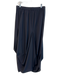 Ruti Size M Black Nylon Elastic Waist Pockets Bunched Mid Calf Skirt Black / M
