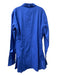 Lioness Size Medium Royal Blue Cotton Button Down Long Sleeve Collared Dress Royal Blue / Medium