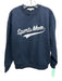 Favorite Daughter Size S Navy Cotton Blend Crewneck Graphic Print Sweatshirt Navy / S