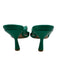 Stuart Weitzman Shoe Size 8.5 Green Leather open toe Square Toe Sandals Green / 8.5