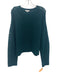 Joie Size L Green Cotton Long Sleeve Knit Sweater Green / L