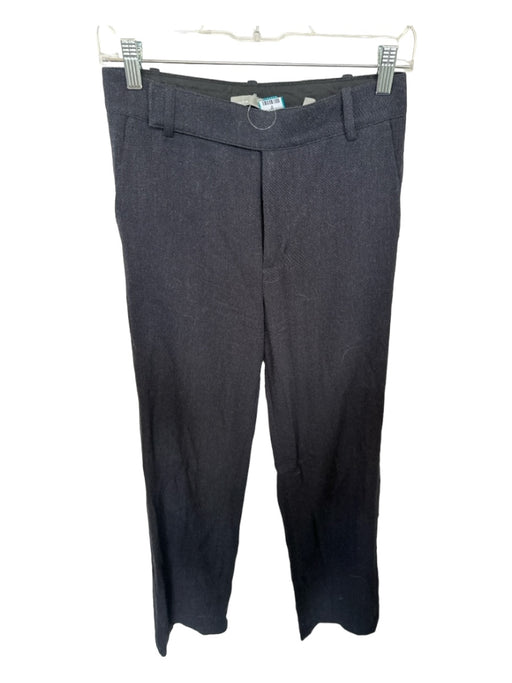 Vince Size 2 Navy Wool Blend High Waist Trouser Pants Navy / 2