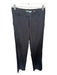 Vince Size 2 Navy Wool Blend High Waist Trouser Pants Navy / 2