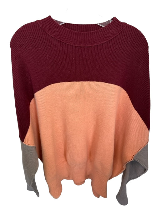 Free people color block sweater hotsell