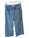 Paige Size 27 Light Wash Cotton Blend High Waist Wide Leg Cropped Jeans Light Wash / 27