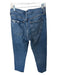 Agolde Size 28 Med Dark Wash Cotton Blend High Waist Straight Leg Jeans Med Dark Wash / 28
