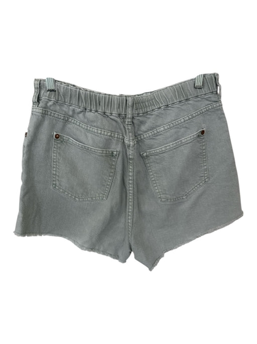Pilcro Size M Sage green Cotton Elastic Waist Cut Off Denim Shorts Sage green / M