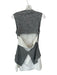 Derek Lam 10 Crosby Size 2 Gray & White Cotton Blend Sleeveless Heathered Dress Gray & White / 2