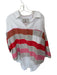 Holding Horses Size M/L White & Pink Cotton Long Sleeve Striped Button Down Top White & Pink / M/L