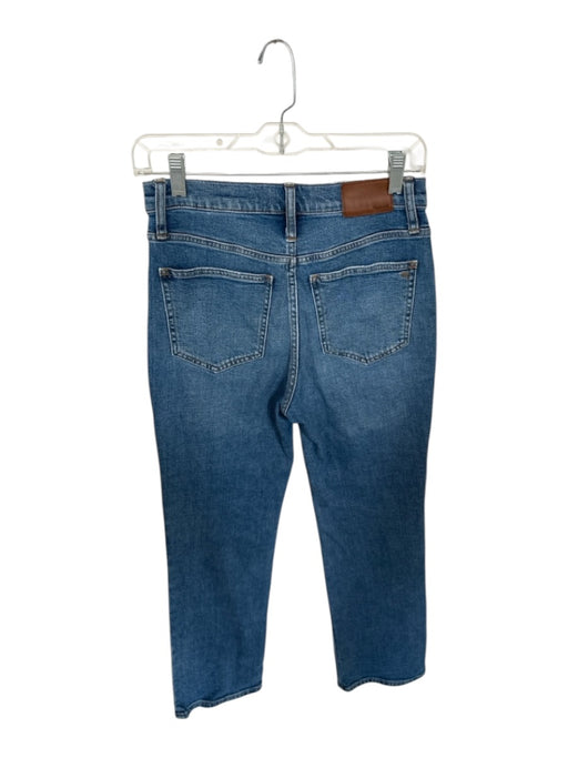 Madewell Size 25 Med Dark Wash Cotton High Waist Bootcut Jeans Med Dark Wash / 25