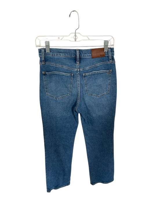 Madewell Size 25 Med Dark Wash Cotton High Waist Bootcut Jeans Med Dark Wash / 25
