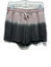 ATM Size M Beige & Black Cotton Elastic & Drawstring Waist Gradient Shorts Beige & Black / M