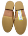 Pink Haley Shoe Size 39 Beige & Tan Leather Upper Cane Rattan Woven Flat Mules Beige & Tan / 39